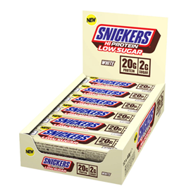 New Hi Protein Low Sugar Snickers White Choc