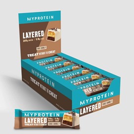 Layered Protein Bar Cookie Crumble