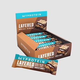 Layered Protein Bar Chocolate Sundae